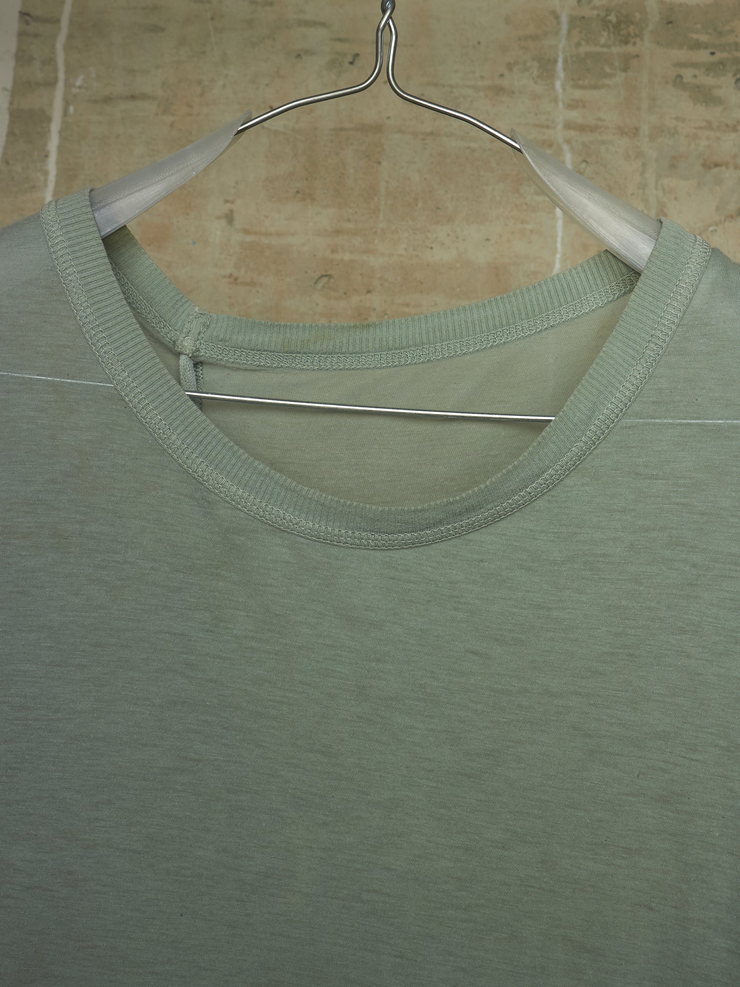 Boris Bidjan Saberi AW19 ‘TS2. TF’ Patina Blue Obejct-dyed T-shirt