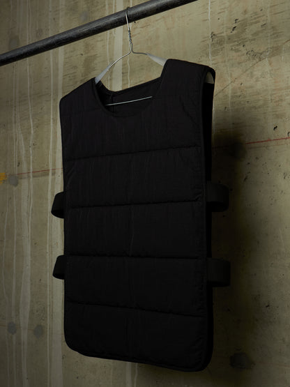 11 by Boris Bidjan Saberi AW20 PrimaLoft Crinkled Nylon Padded Vest