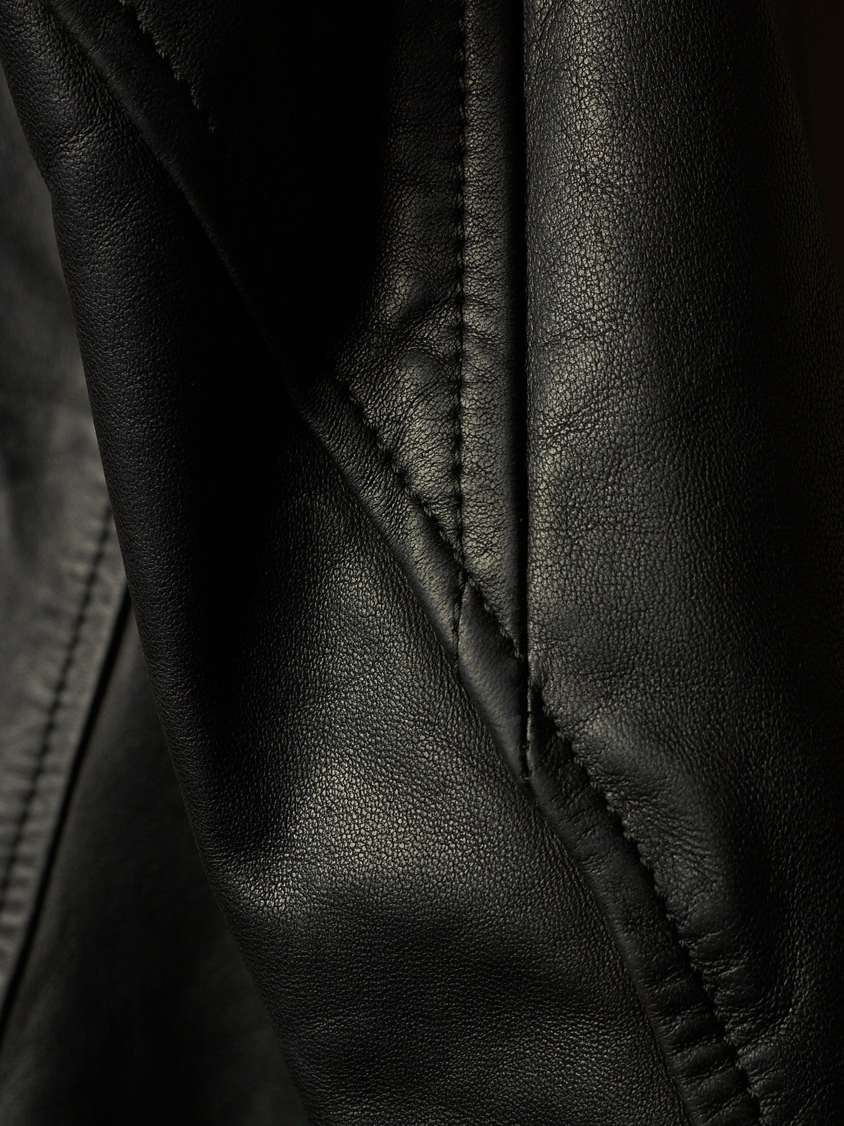 Boris Bidjan Saberi AW11-12 'J3-F211' Black Oil Finished Lamb Leather Jacket