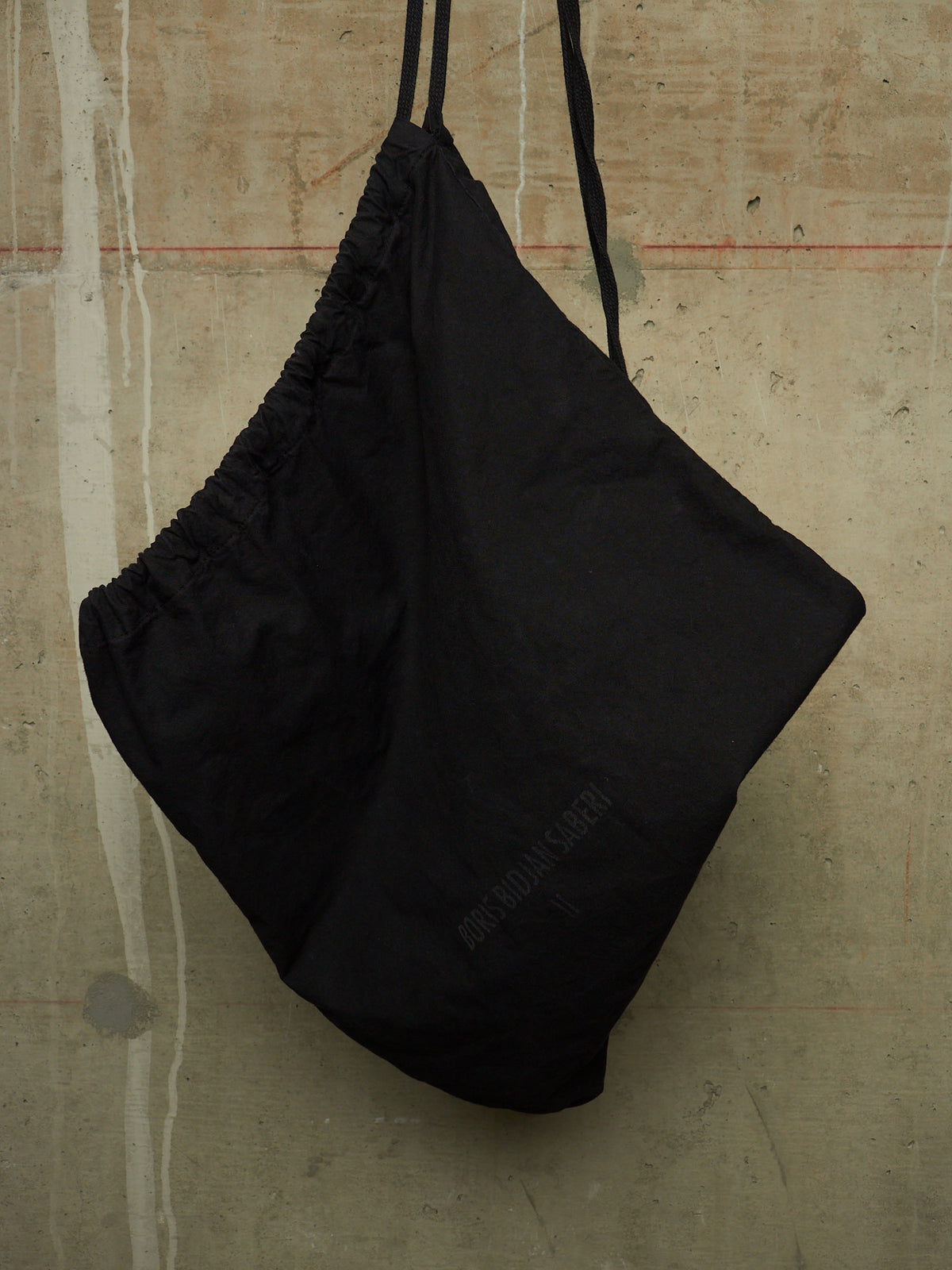 Boris Bidjan Saberi AW11-12 'J3-F211' Black Oil Finished Lamb Leather Jacket
