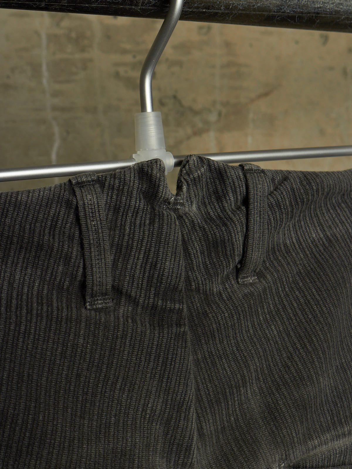 Boris Bidjan Saberi AW16 'P11 F176' Dark Grey Resin-dyed Corduroy Slim Pants