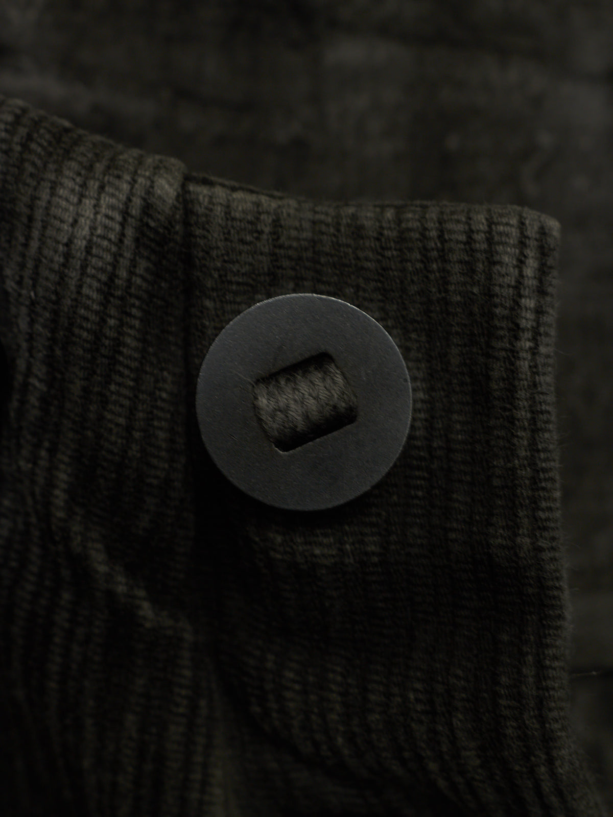 Boris Bidjan Saberi AW16 'P11 F176' Dark Grey Resin-dyed Corduroy Slim Pants