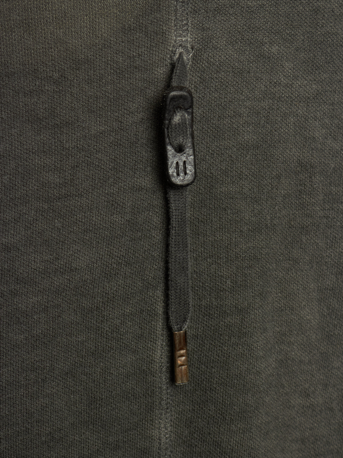 Boris Bidjan Saberi SS15-16 'LS1' Cold-dyed Grey Cotton Knit Thumbhole Long-sleeves