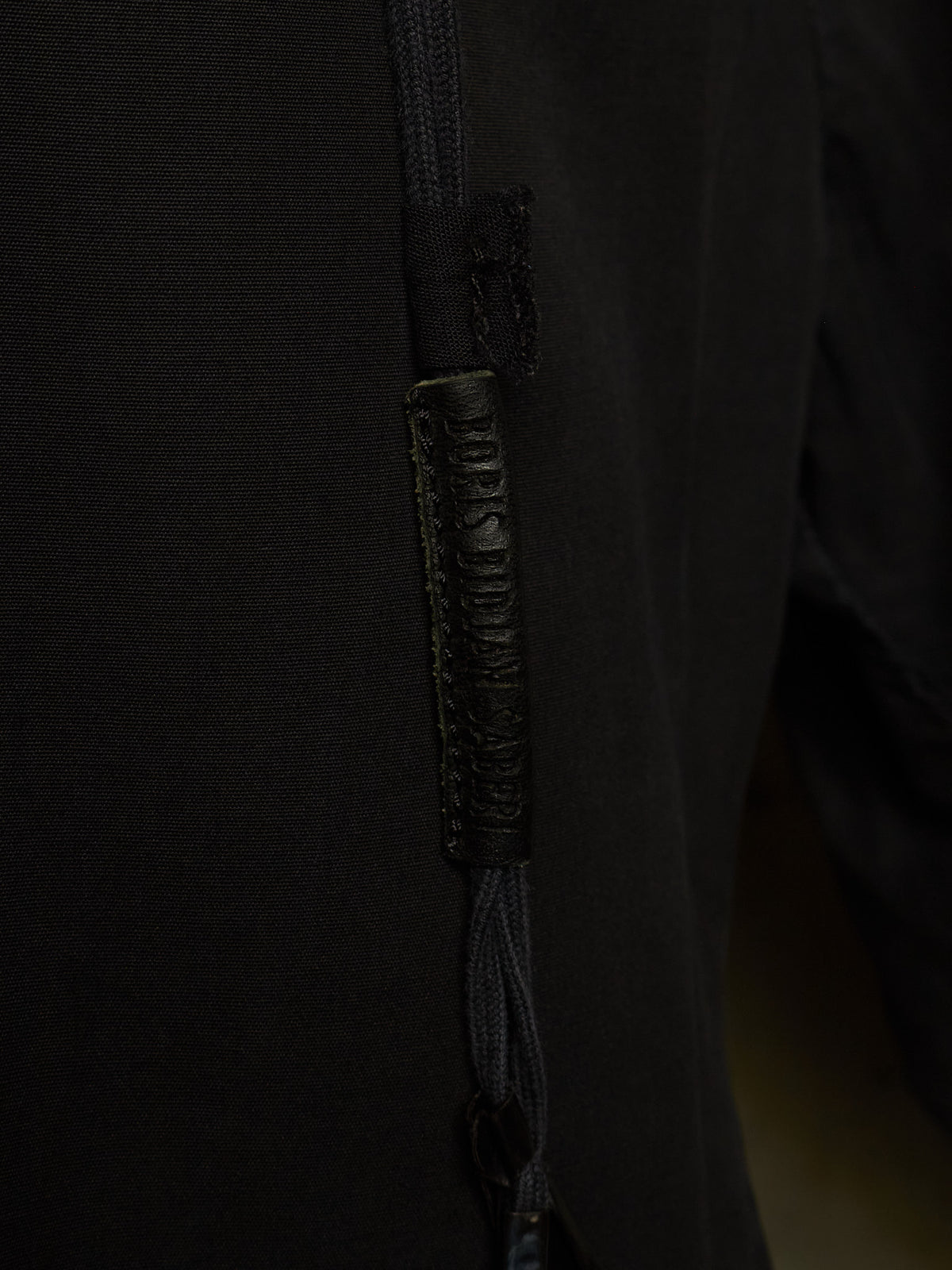 Boris Bidjan Saberi SS12 'P5 F126' Washed Black Piece-dyed Drop-crotch Pants