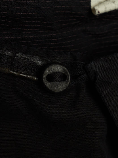 Boris Bidjan Saberi SS12 'P5 F126' Washed Black Piece-dyed Drop-crotch Pants