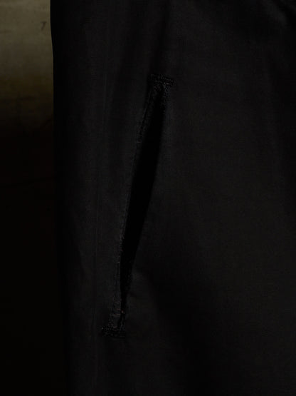 Boris Bidjan Saberi SS12 'P5 F126' Washed Black Piece-dyed Drop-crotch Pants
