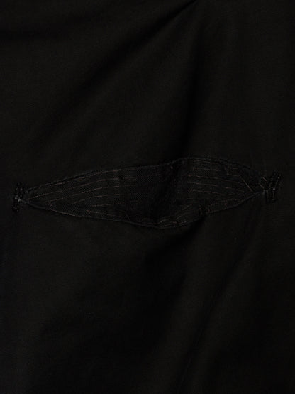 Boris Bidjan Saberi SS12 'P5 F126' Washed Black Piece-dyed Drop-crotch Pants