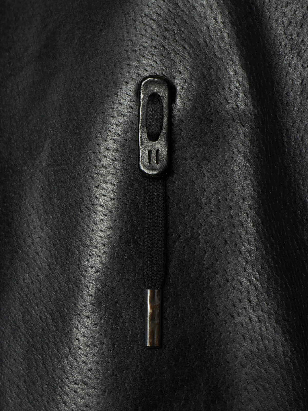 Boris Bidjan Saberi SS13 “Classicism” Black Pigskin Leather Oversized Bomber Jacket