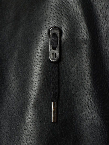 Boris Bidjan Saberi SS13 “Classicism” Black Pigskin Leather Oversized Bomber Jacket