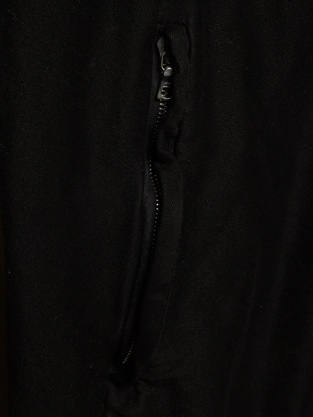 Boris Bidjan Saberi SS17 'ZIPPER0 F060' Black Object-dyed Ninja Mask Sleeveless Hooded Zip Vest
