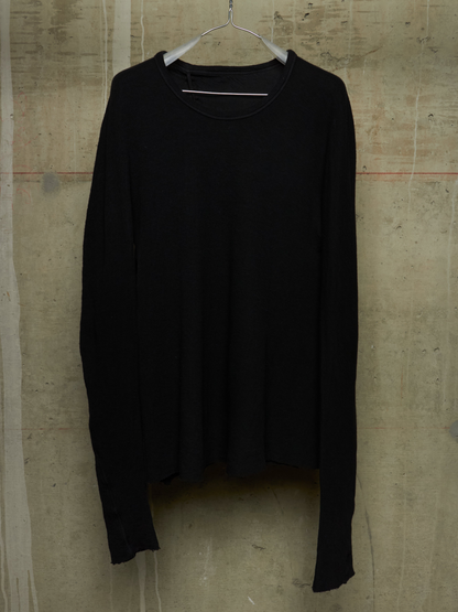 Boris Bidjan Saberi 2010s 'LS1' Double Faced Cotton Raglan Long-sleeves