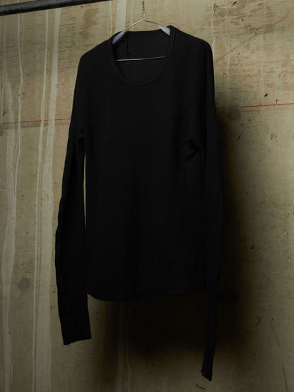 Boris Bidjan Saberi 2010s 'LS1' Double Faced Cotton Raglan Long-sleeves