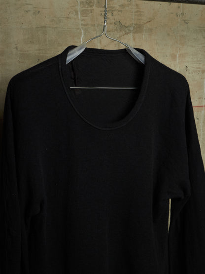 Boris Bidjan Saberi 2010s 'LS1' Double Faced Cotton Raglan Long-sleeves