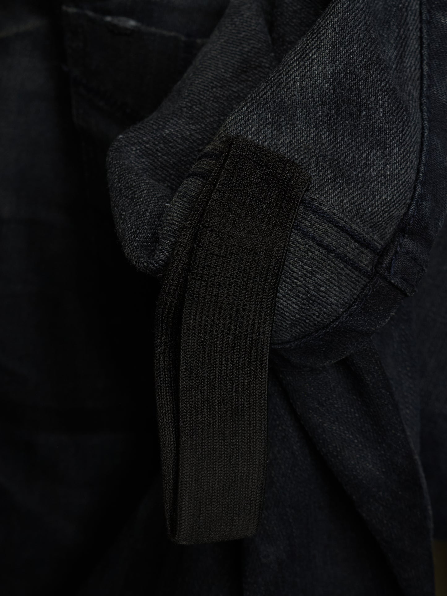 11 by Boris Bidjan Saberi AW16 'P1 F-1401' Indigo Washed J-Cut Distressed Denim
