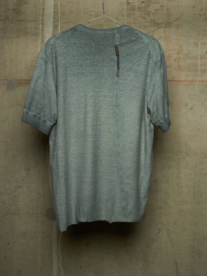 Boris Bidjan Saberi AW22 'TS CLASSIC 1. RIB RF F035' Fading Grey T-Shirt