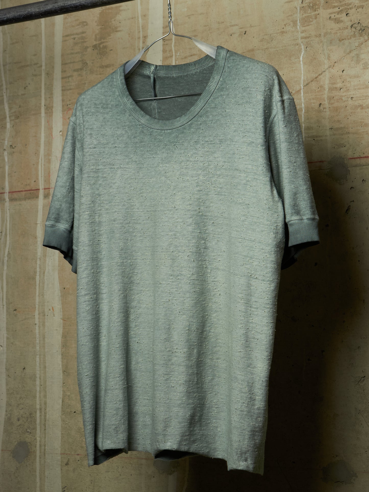 Boris Bidjan Saberi AW22 'TS CLASSIC 1. RIB RF F035' Fading Grey T-Shirt