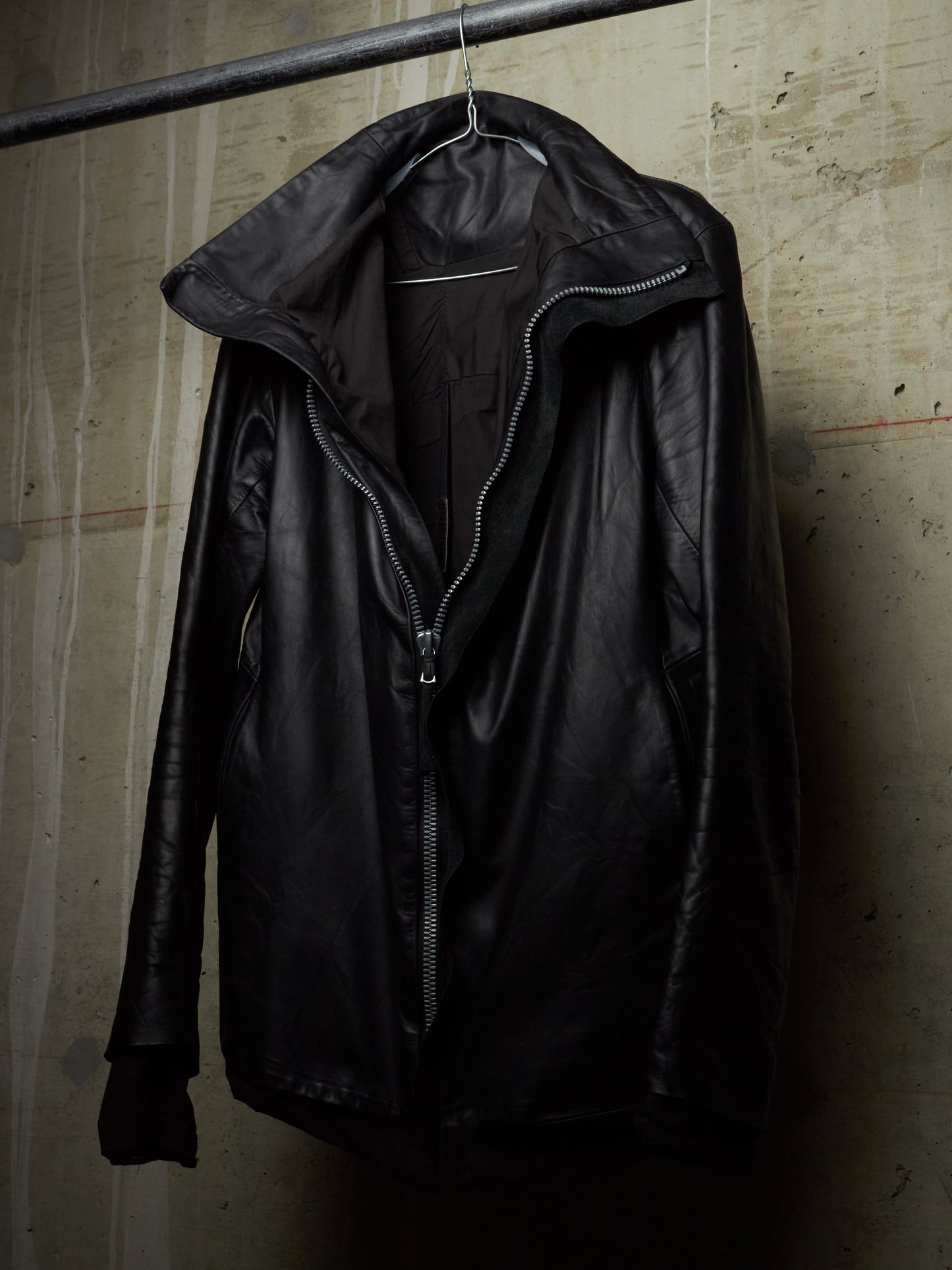 Boris Bidjan Saberi SS12 'J1-F211’ Oiled Horse Leather Jacket