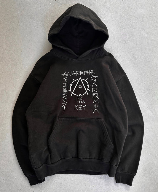 UNDERCOVER AW14 MAD Store “Anarchy” Graphic Heavyweight Hoodie