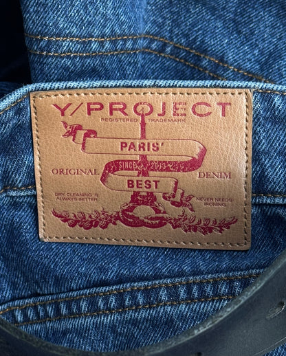 Y/Project FW18 Layered Multi-cuffs Denim