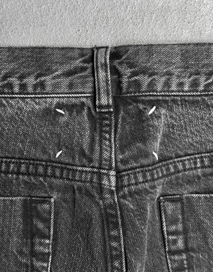 Maison Martin Margiela AW09 Washed Grey Slim-fit Denim