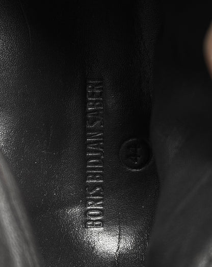 Boris Bidjan Saberi AW22 Object-dyed Canvas ‘BOOT4’ Ankle Hiking Boots