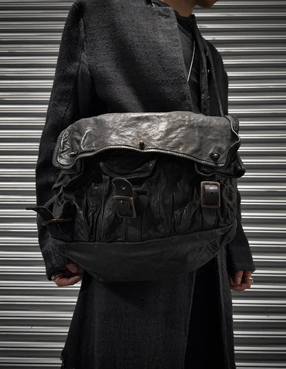 Isamu Katayama “BACKLASH” Double Shoulder Garment-dyed Side Bag