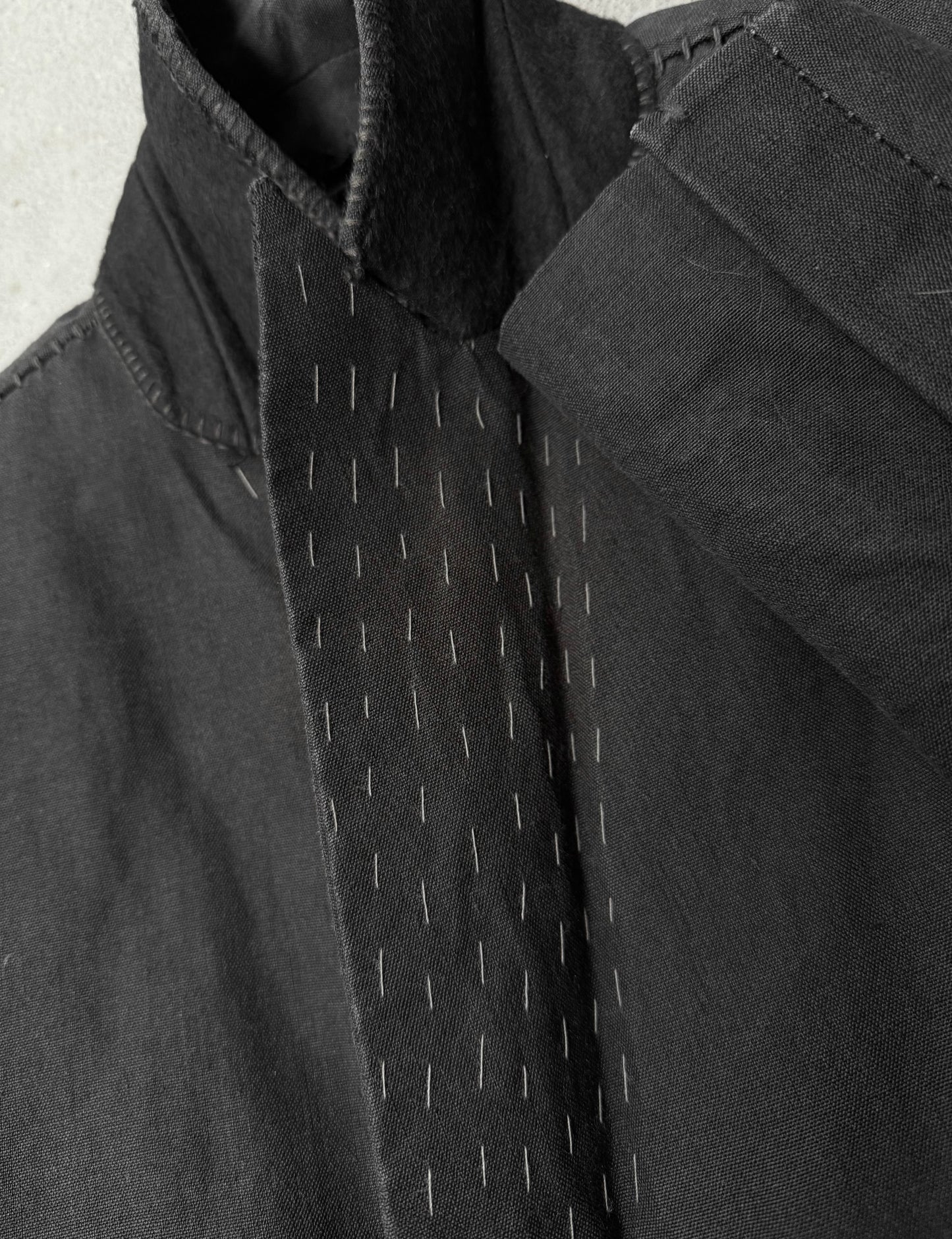 Leopold Bossert SS17 Overlock Stitch Classic Suit Jacket