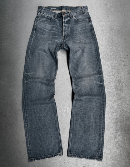 CELINE by Hedi Slimane ‘M_RE_002 930F’ Staff Only Washed Blue Flare Denim