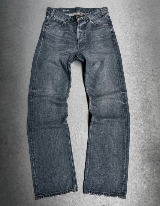 CELINE by Hedi Slimane ‘M_RE_002 930F’ Staff Only Washed Blue Flare Denim