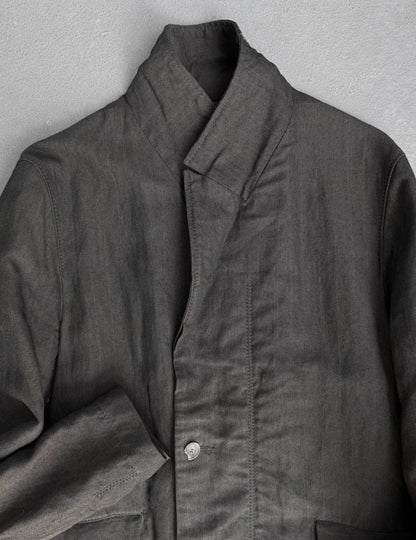 Taichi Murakami Displacement Double Breasted Work Blazer