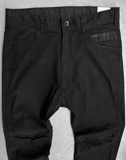 Julius_7 SS16 “sefiroth;” Knee Panel Skinny Pants