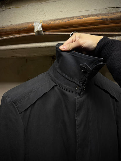 Tornado Mart Early 00s Quilt Lined Cotton Gaberdine Mac Coat