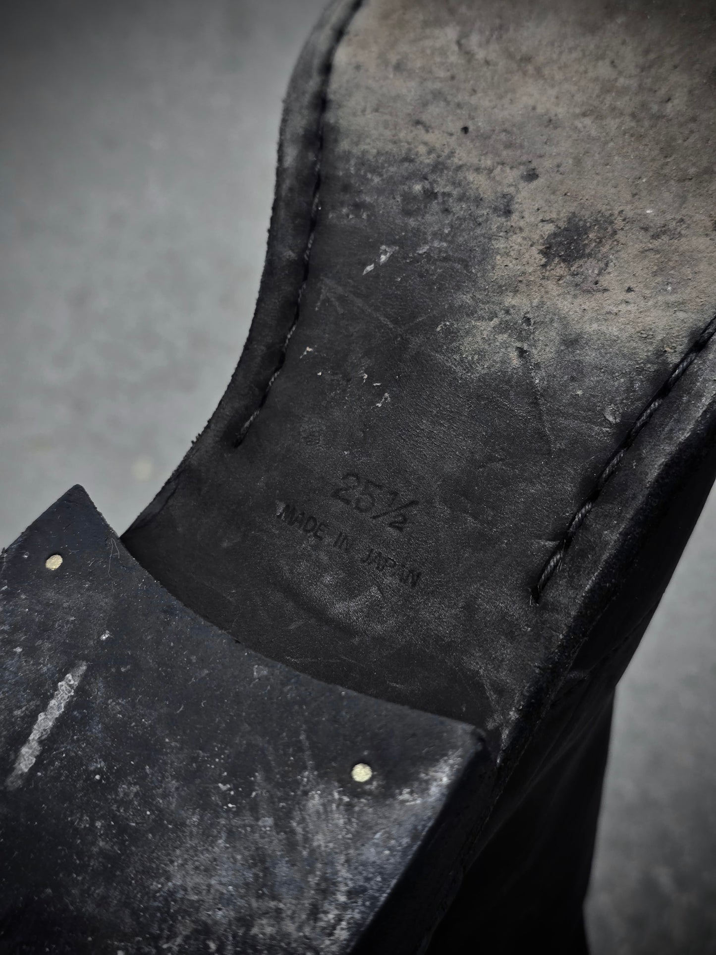 Isamu Katayama "BACKLASH" Side Zip Deerskin Leather boots