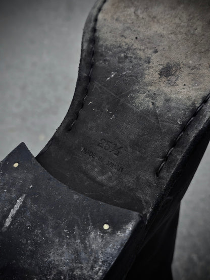 Isamu Katayama "BACKLASH" Side Zip Deerskin Leather boots