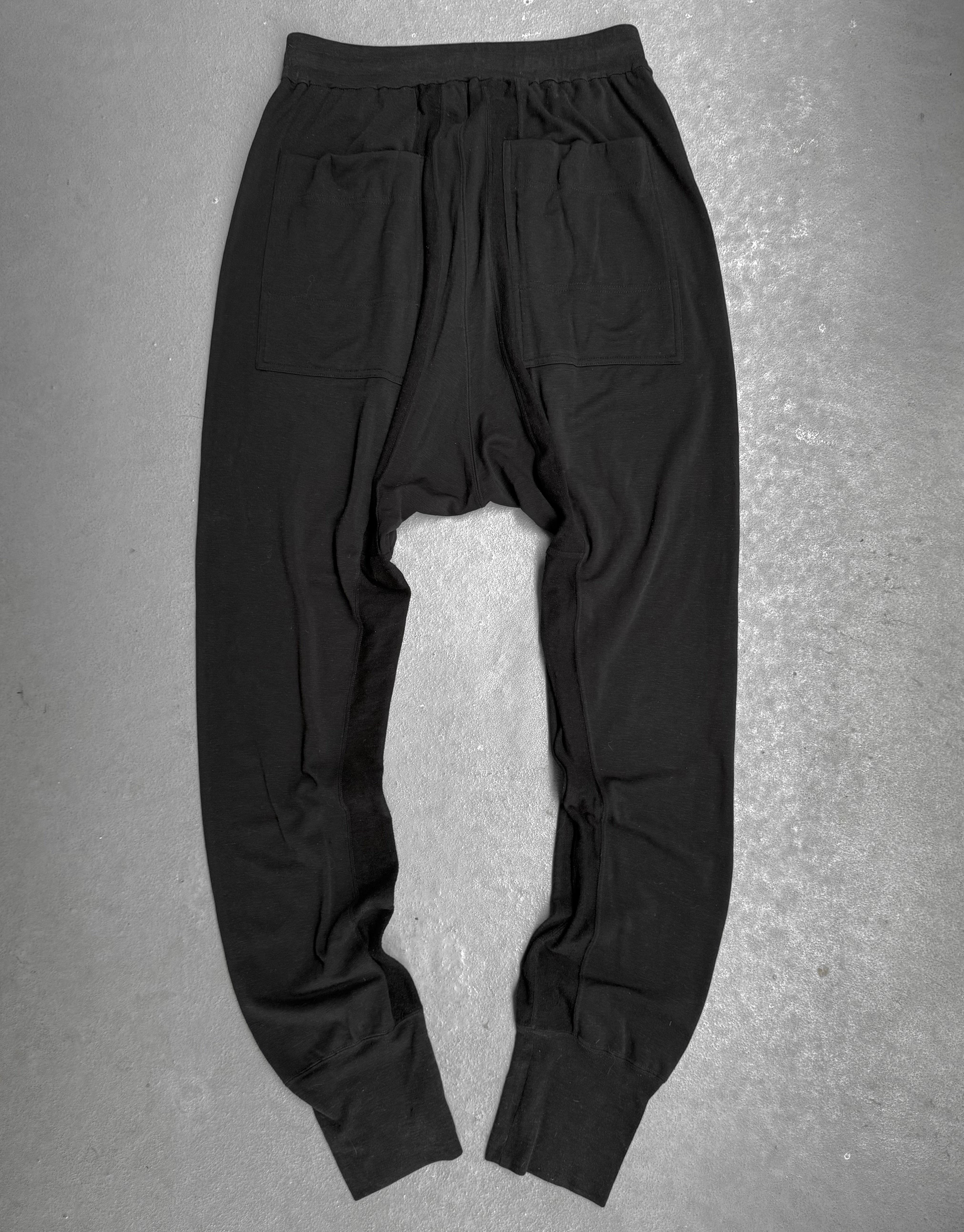 JULIUS_7 SS12 Drop-crotch Cupro Linen Sweat Pants | DRIEW