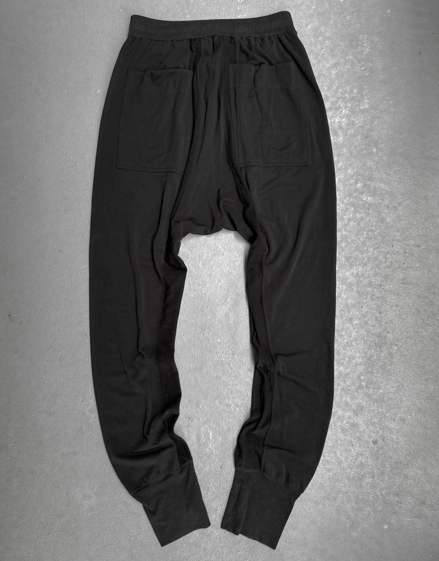 Julius_7 SS12 "edge;" Drop-crotch Cupro Linen Sweat Pants