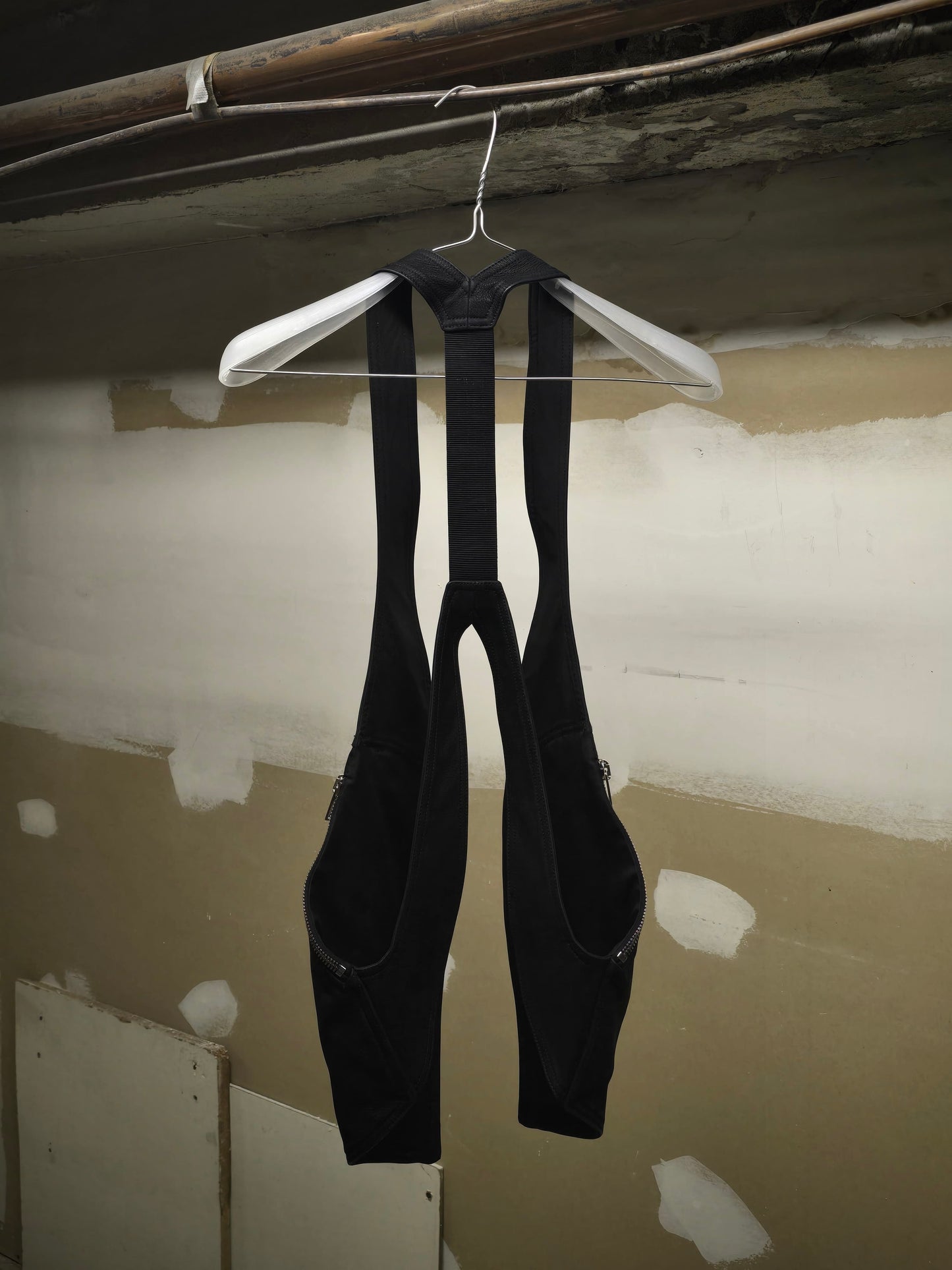 Rick Owens SS24 "LIDO" Cow Leather Bauhaus Vest Bag