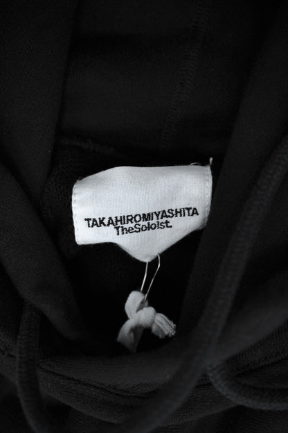 TakahiroMiyashita TheSoloist. SS25 "PLAINSONG" Cotton Terry Raglan Hoodie detail | DRIEW GARMENTS
