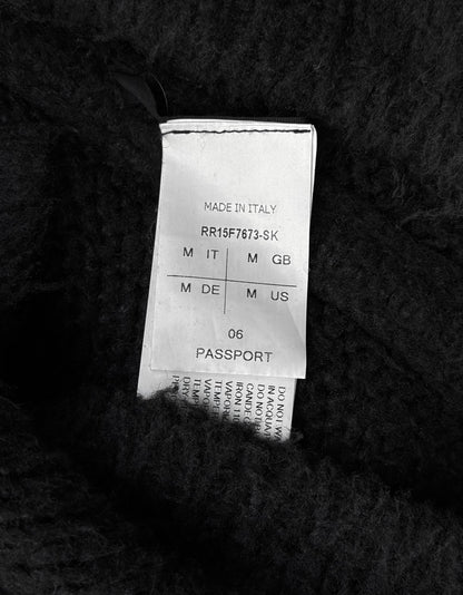Rick Owens AW15 "SPHINX" Oversized Silk Knit Long-sleeves