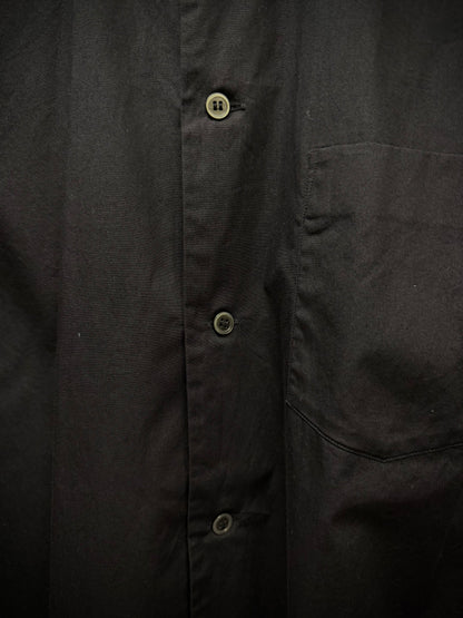 COMME des GARÇONS BLACK COMME des GARÇONS AW18 Round Collar Button-Up Shirt detail | DRIEW GARMENTS