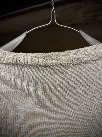 Carol Christian Poell ‘KM/2629-IN PENTASIR/1’ Seamless Round Neck Wool Knitted Sweater detail | DRIEW GARMENTS