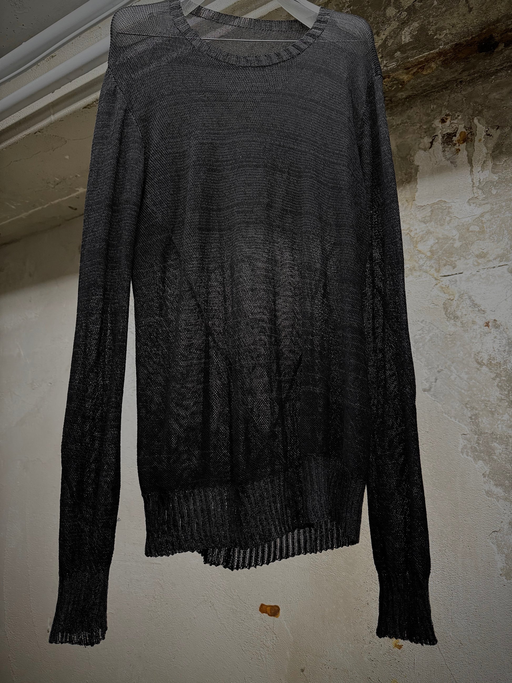 DEEPTI Collection °022-023 'K-164 LUX-96L' Reflective Longsleeve Knit detail | DRIEW GARMENTS