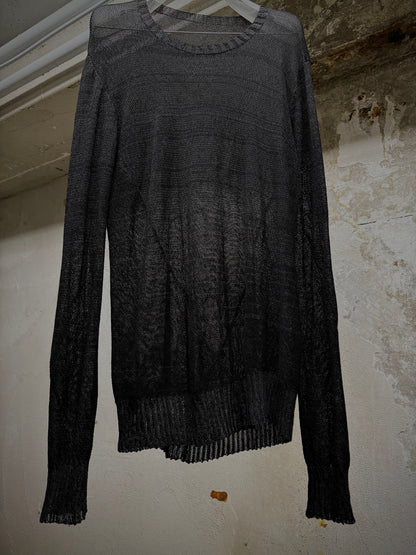 DEEPTI Collection °022-023 'K-164 LUX-96L' Reflective Longsleeve Knit detail | DRIEW GARMENTS