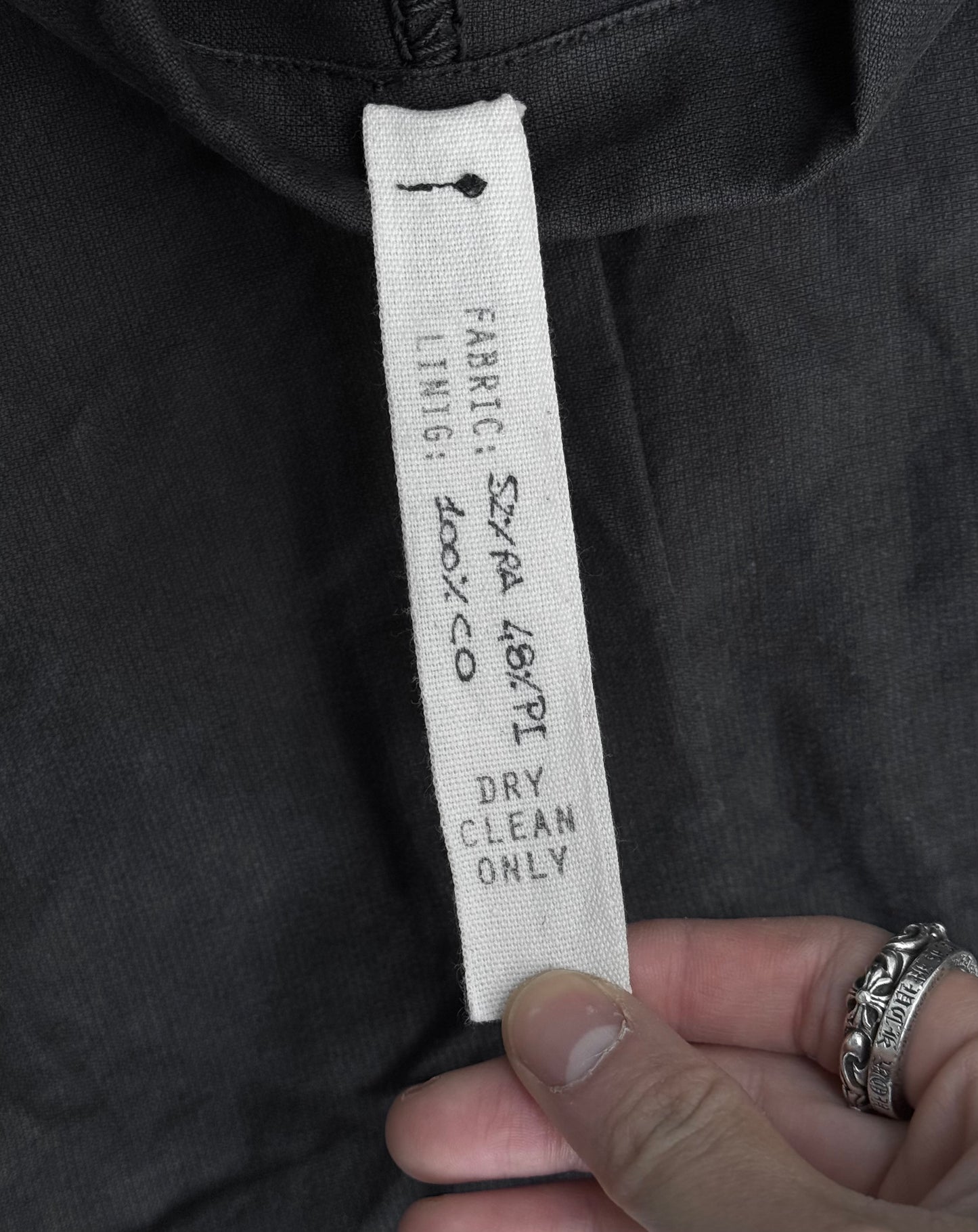 A DICIANNOVEVENTITRE (A1923) Overlock 3-Button Linen Blazer