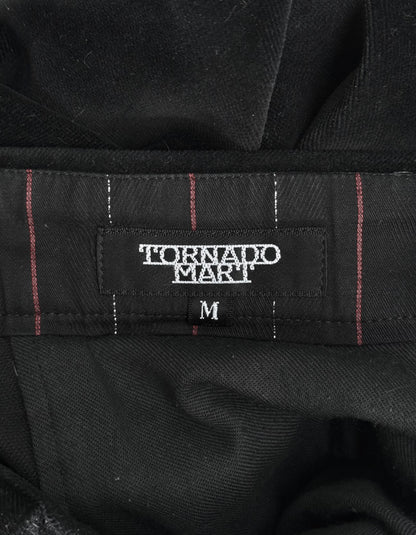 Tornado Mart Early 00s Velour Bootcut Trousers