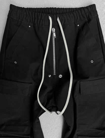Rick Owens AW23 “LUXOR” Moleskin Jumbo Leg ‘Bela’ Cargo Pants