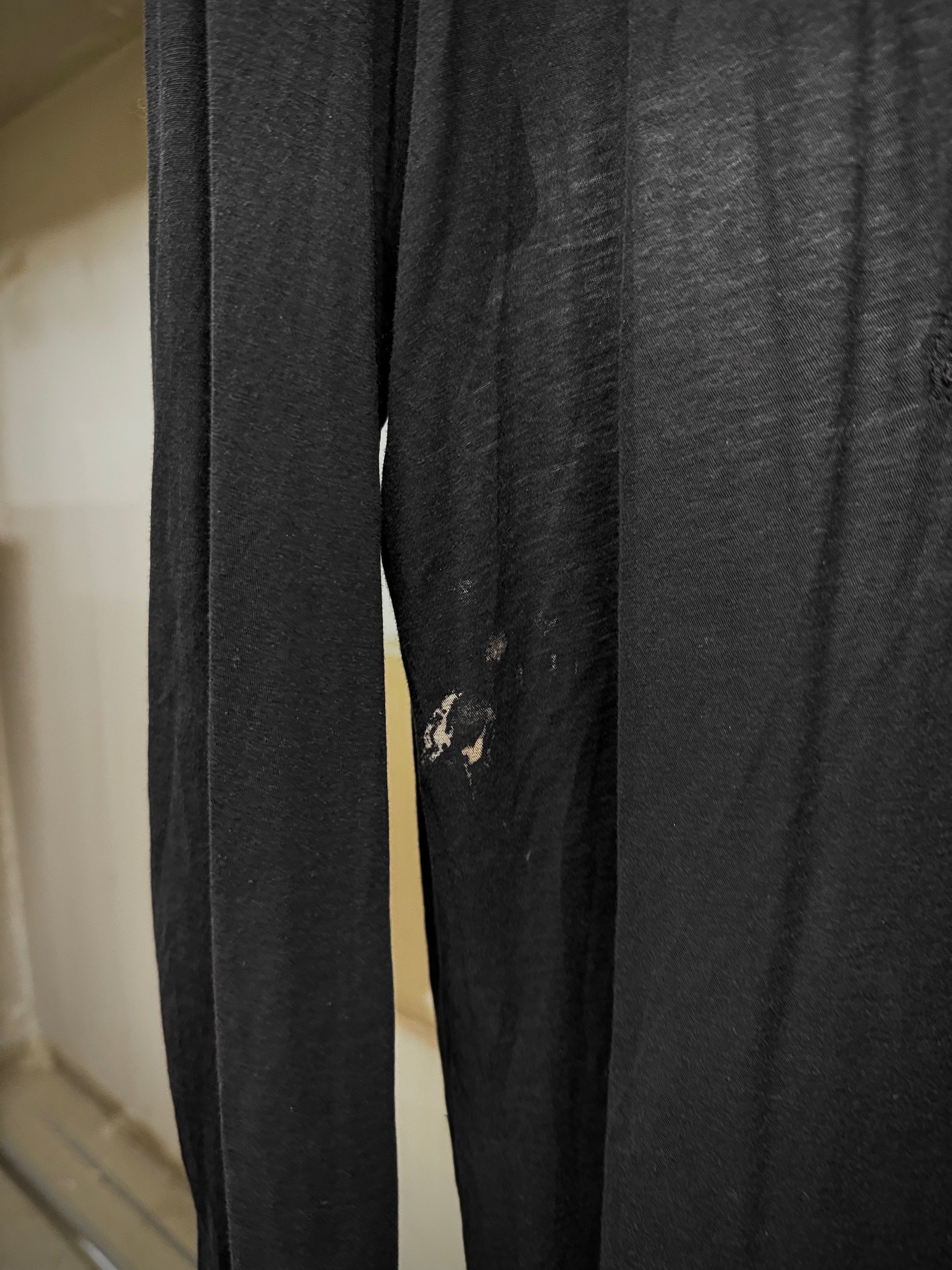 Rick Owens DRKSHDW AW12 "MOUNTAIN" Sheer Pentagram Long-sleeves detail | DRIEW GARMENTS