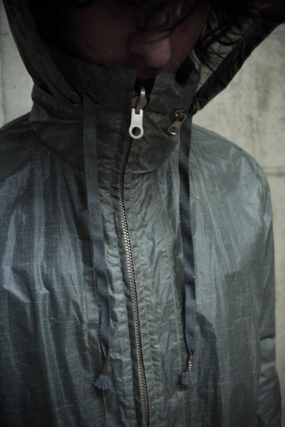 Carol Christian Poell 'LOM/2400 ROOLS-PTC/29' Reversible Object-dyed Kangaroo Leather Parachute Parka detail | DRIEW GARMENTS