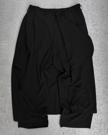 Ground Y by Yohji Yamamoto SS20 Multi-layered Skirt 3-way Hakama Wide Leg Pants