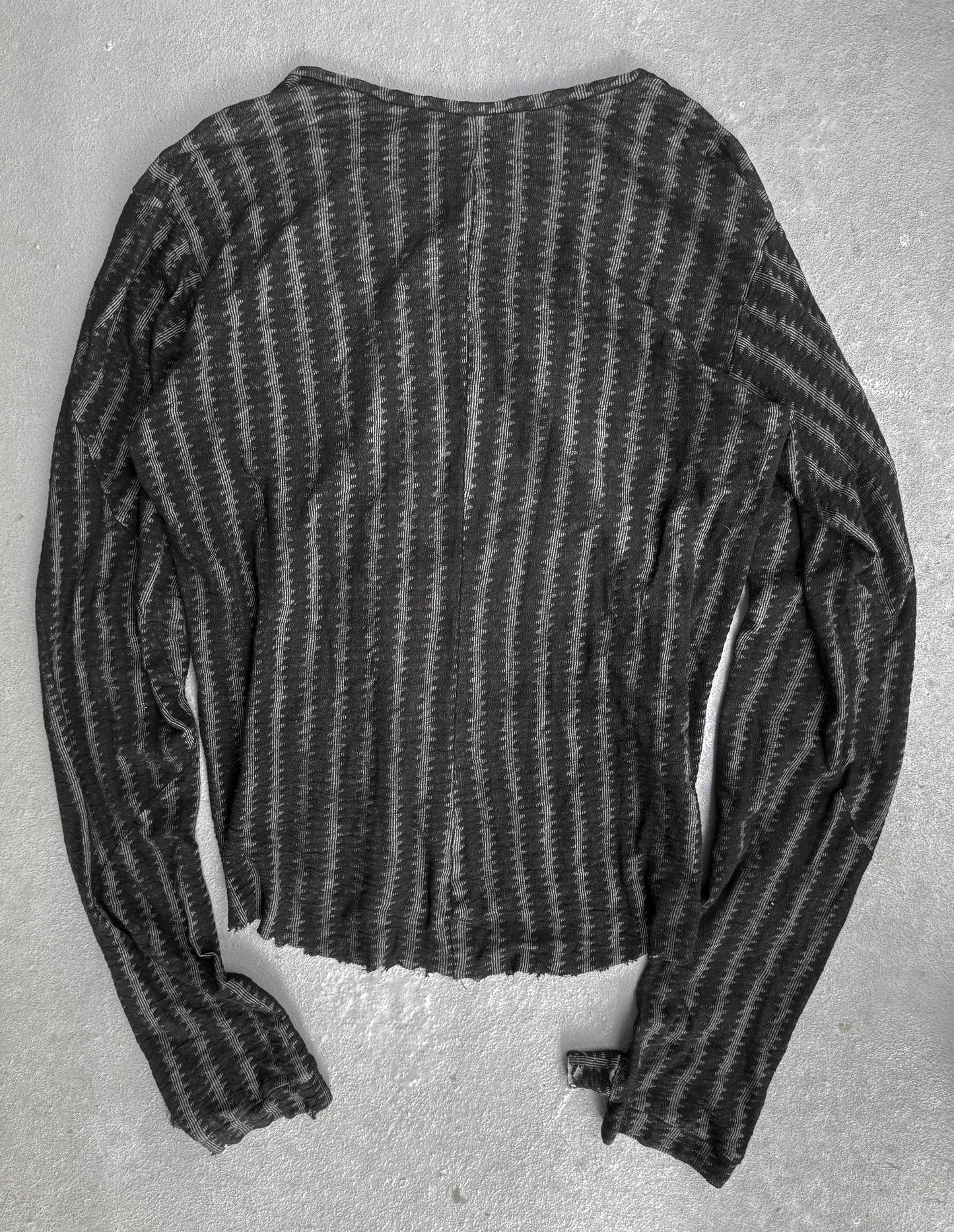 ZAM BARRETT Double-layered Knit Anatomical Long-sleeve